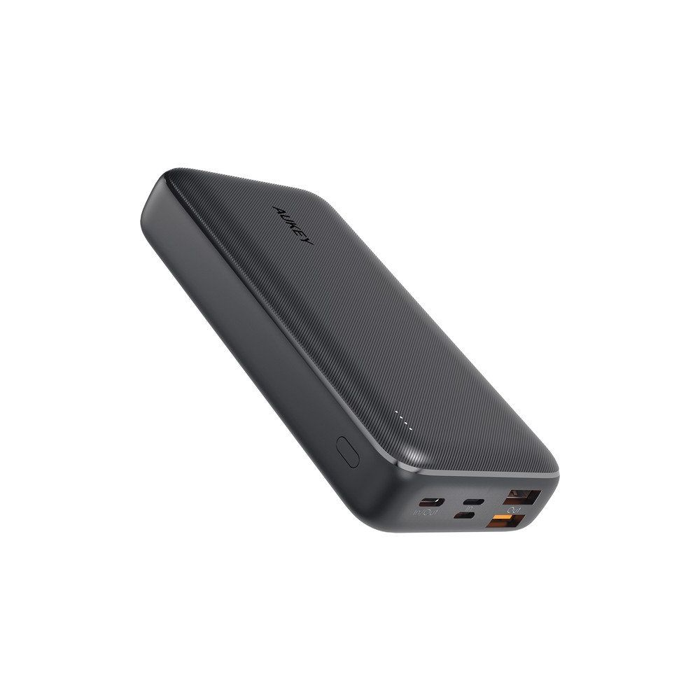 Aukey PB-N74S-BK Basix Plus 22.5W 20000 Mah PD QC 3.0 Siyah Powerbank