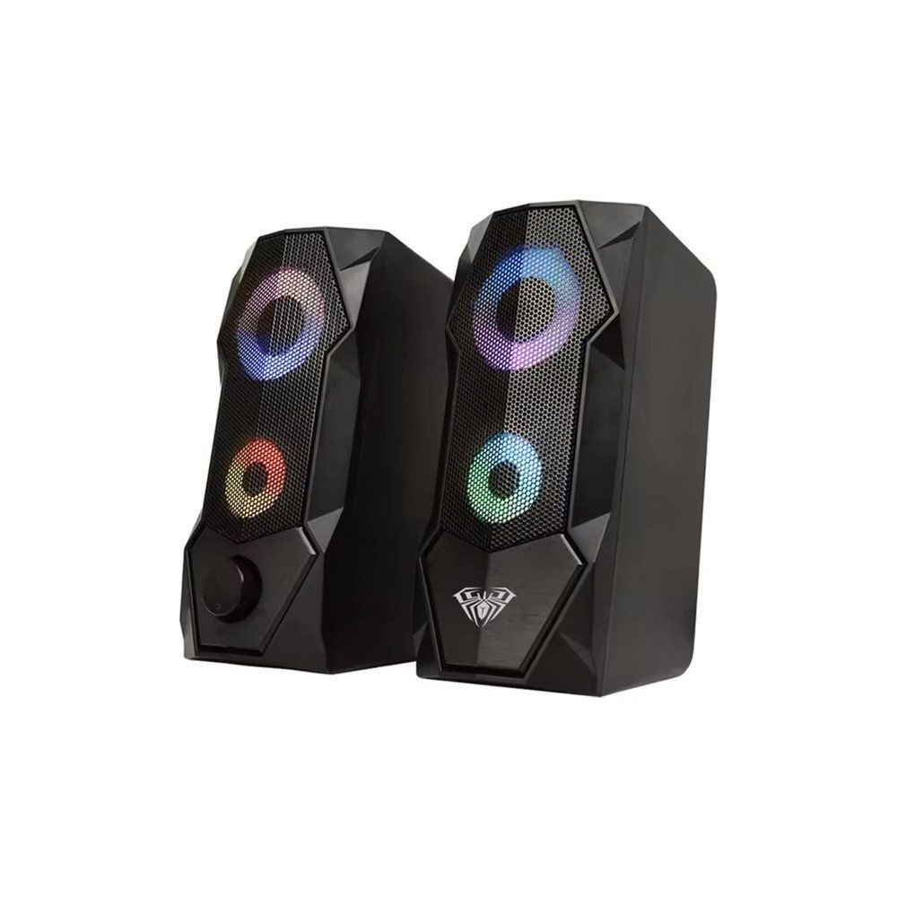 Aula N-301 10W Masaüstü Rgb Gaming Oyuncu Pc 1+1 Speaker Hoparlör