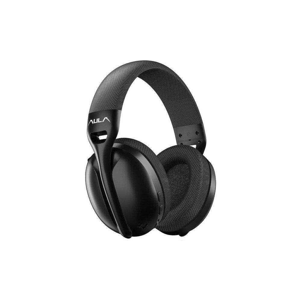 Aula S6 Siyah Type-C Ultra Hafif Mikrofonlu Bluetooth Kablosuz Oyuncu Kulaklığı
