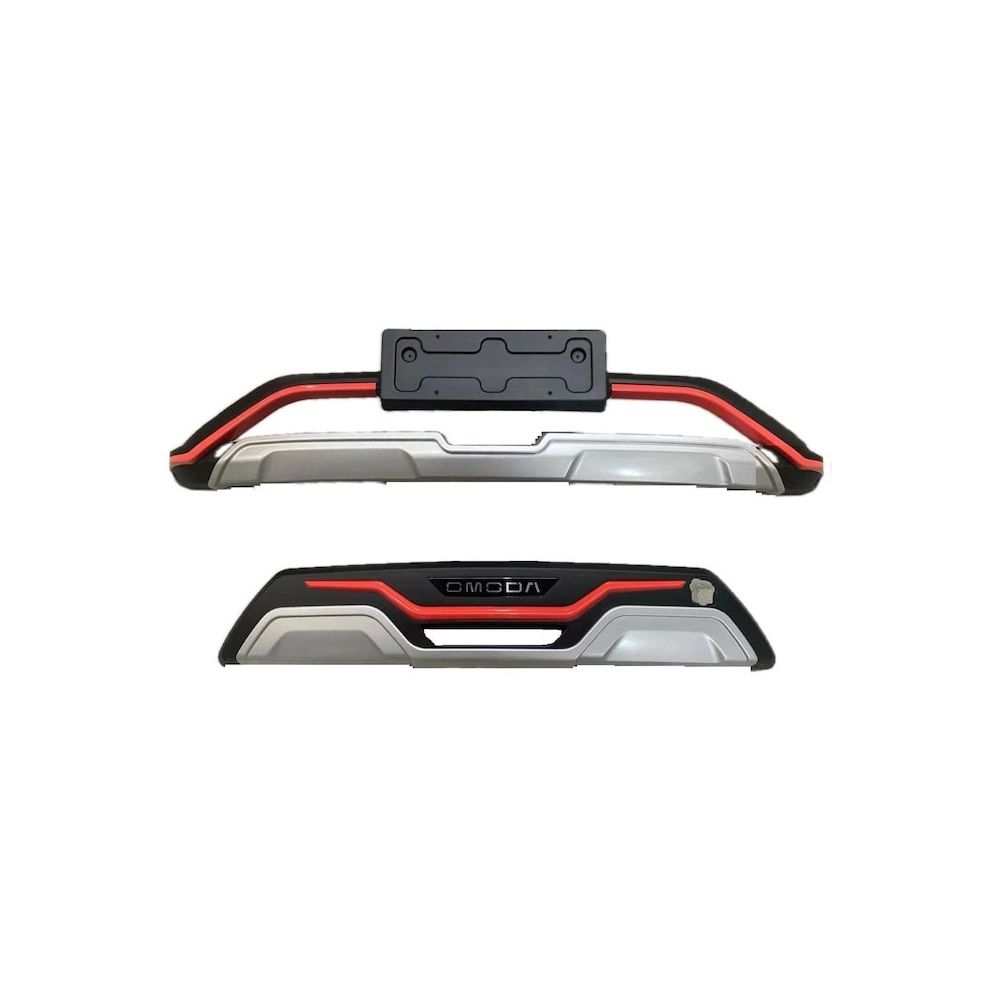 Auto GP Cherry Omoda 5 Kırmızı Detay Ön ve Arka Tampon Koruma