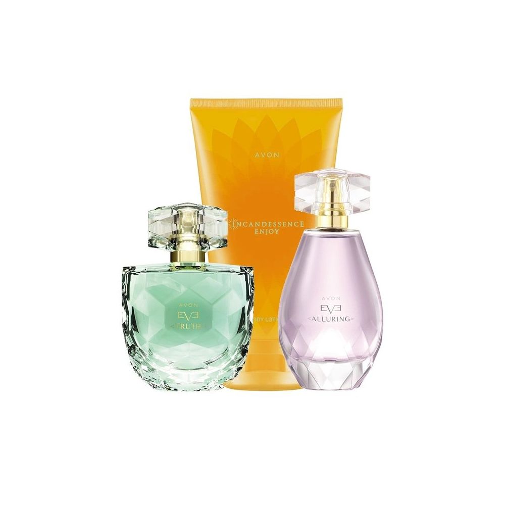 Avon Eve Truth ve Eve Alluring Kadın Parfüm Enjoy Vücut Losyonu