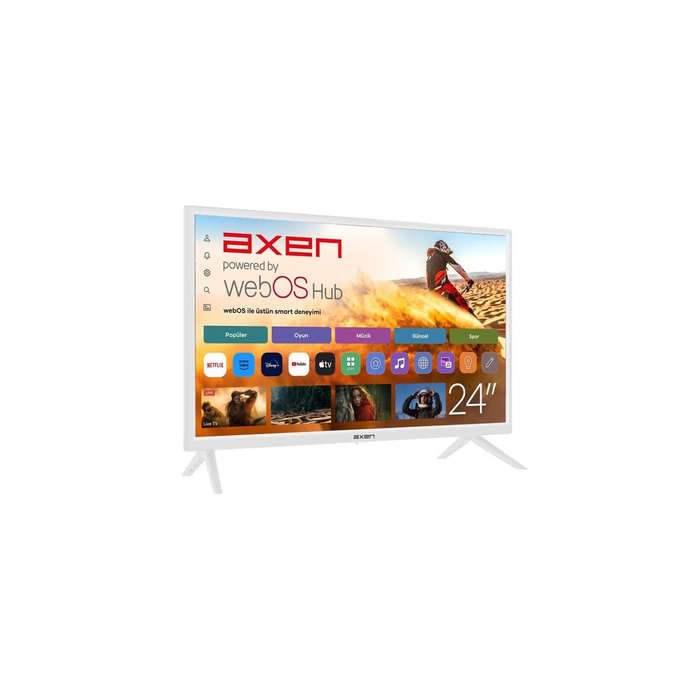 Axen AX24LEDI262C-B 24 inç 60 Ekran HD Ready WebOS LED TV