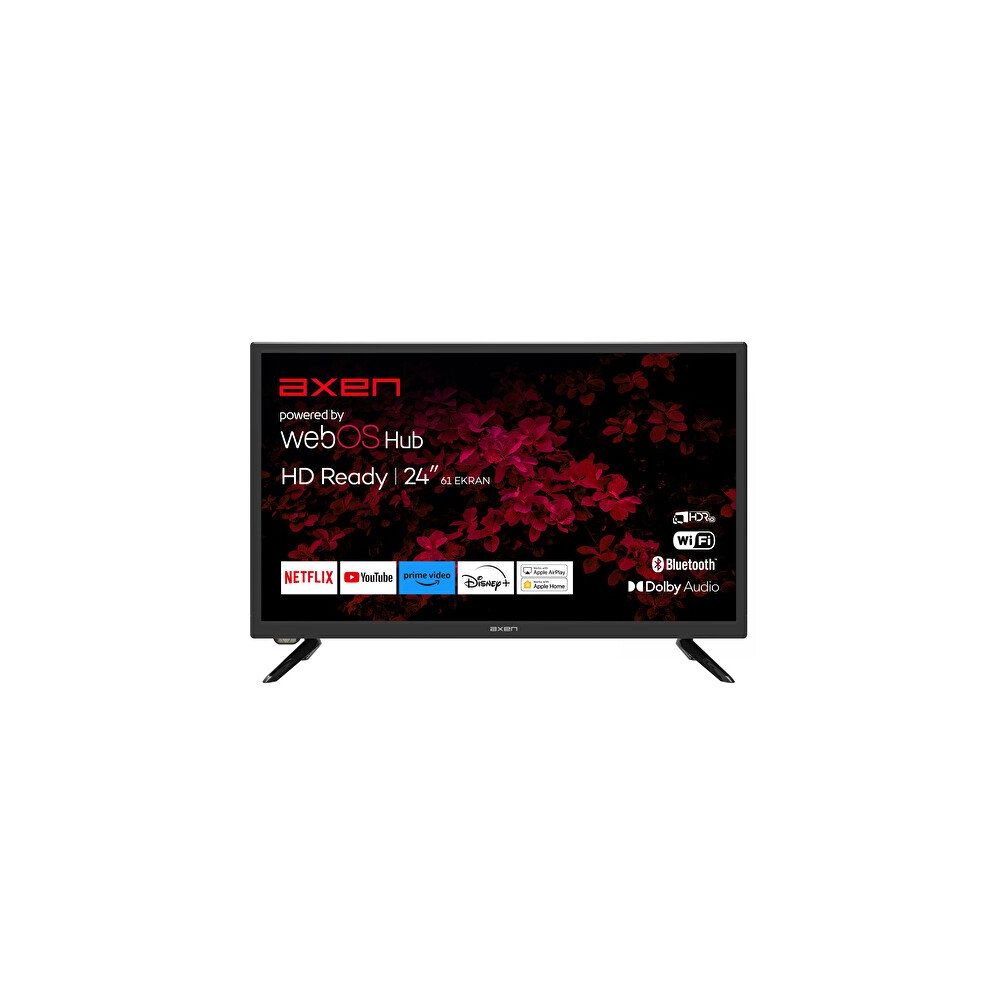 Axen AX24LEDI262C-S 24 inç 60 Ekran HD Ready WebOS LED TV