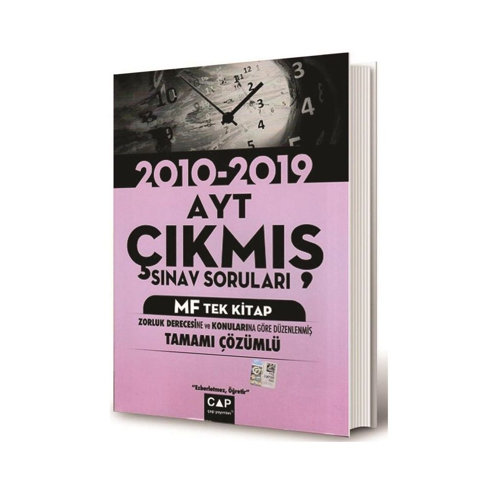 Ayt Mf Tek Kitap Son 7 Yil Tamami Cozumlu Cikmis Sorular Cap Yayinlari Fiyatlari
