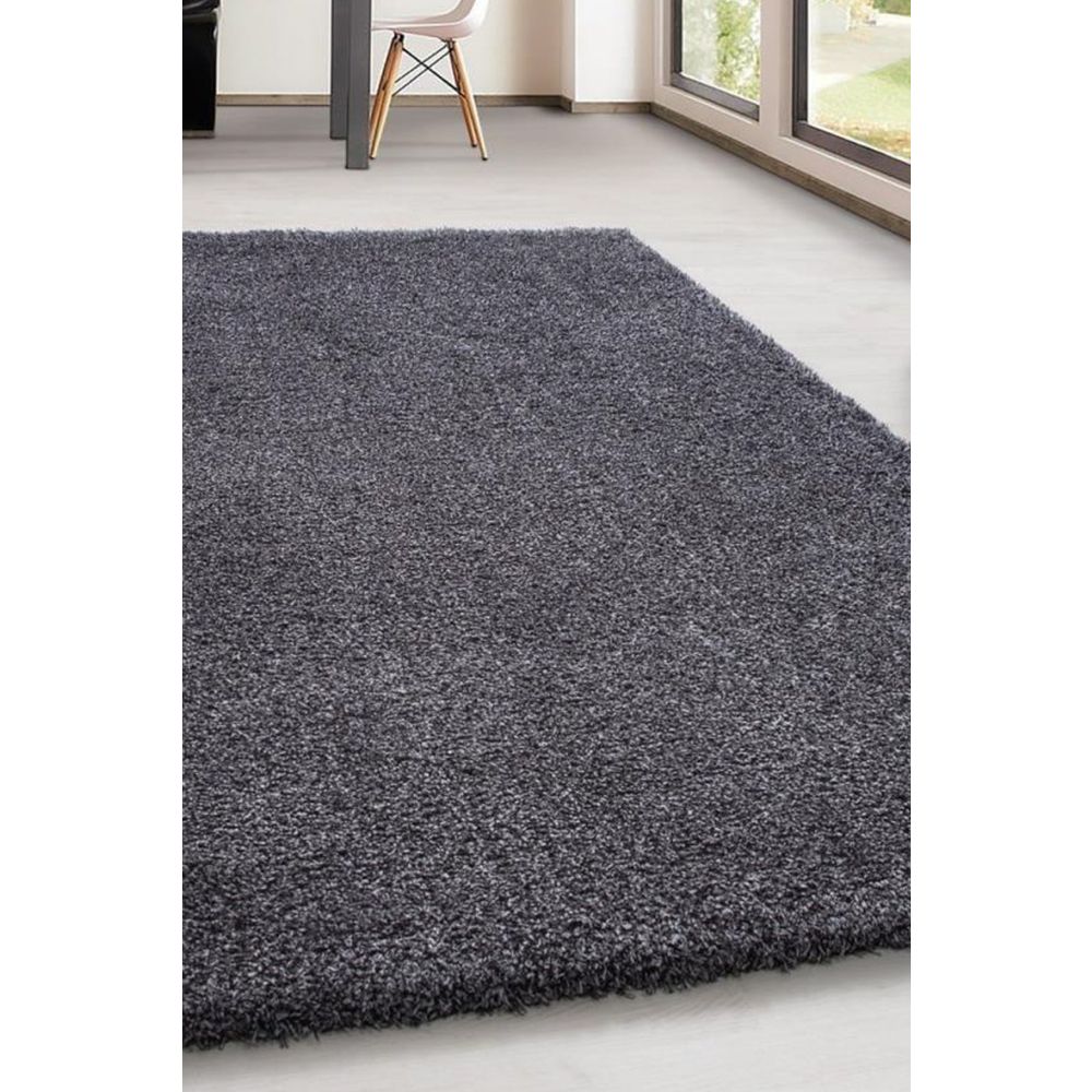 ayyildiz supersoft 5 cm hav yuksekligi duz antrasit rengi 120x170 cm shaggy hali fiyatlari