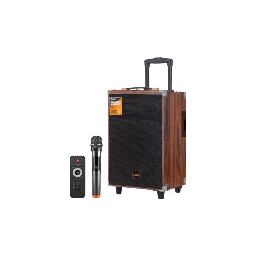 BAAB B-Q12 50 Watt Süper Bass Kumandalı Taşınabilir Kablosuz