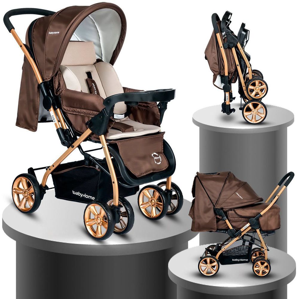 Baby Home BH-760 Gold Çift Yönlü Bebek Arabası Fiyatları