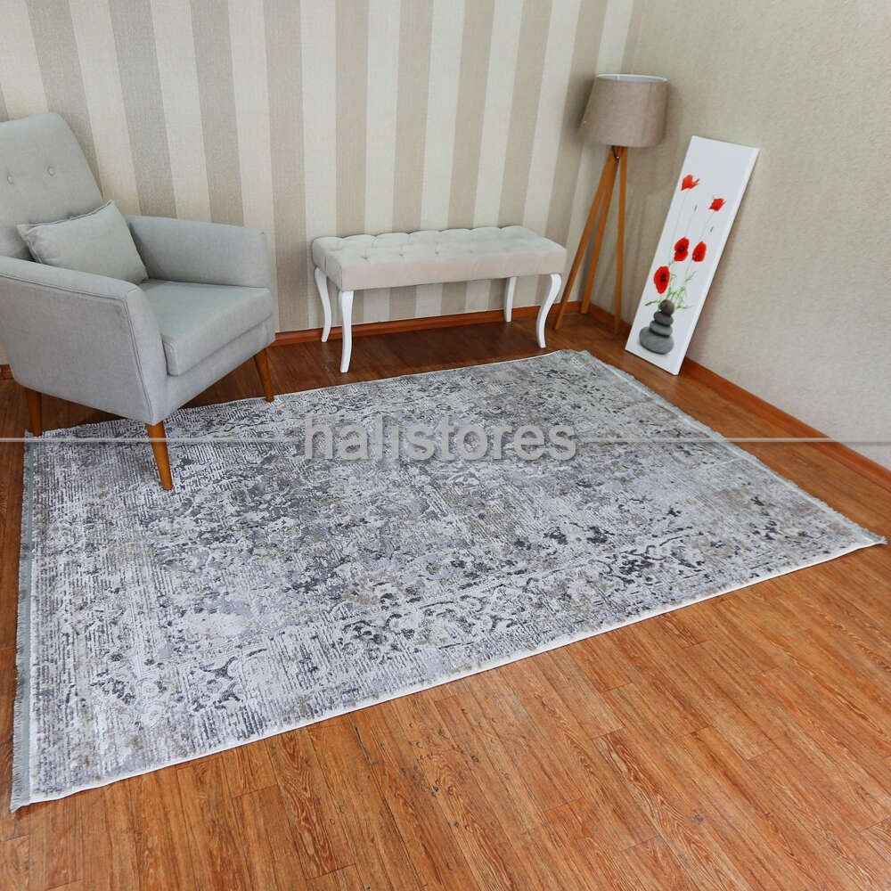 bahariye hali 8899 intense modern renkli gri bej 150x230 cm salon hali fiyatlari