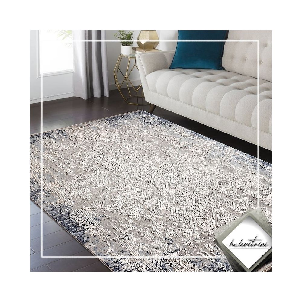 bahariye 173x250 cm ezgi 5665 gri mavi salon hali fiyatlari