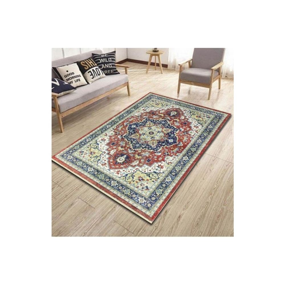 balat hali dekoratif gobekli klasik bordo dijital baski hali 80x150 fiyatlari