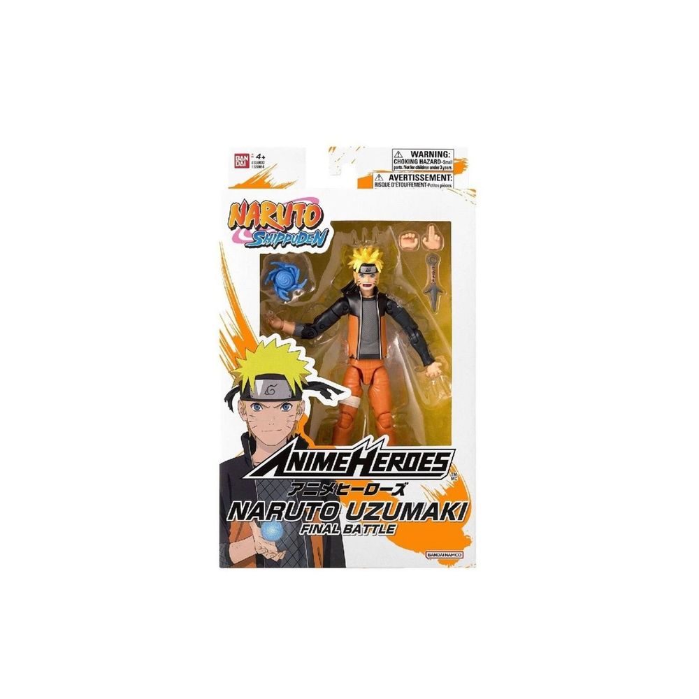 Bandai 36964 Naruto Uzumaki 16 cm Anime Heroes Naruto Figürleri