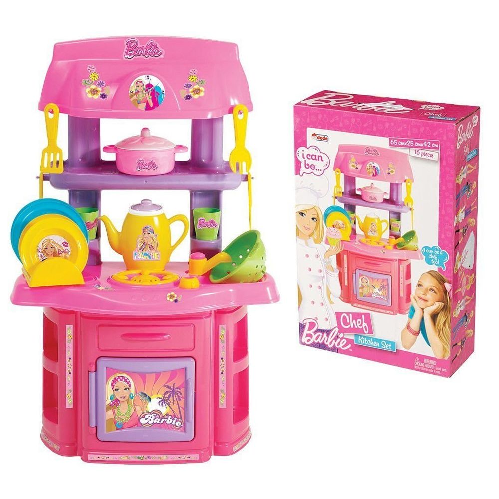 barbie 16 parca sef mutfak seti fiyatlari modelleri