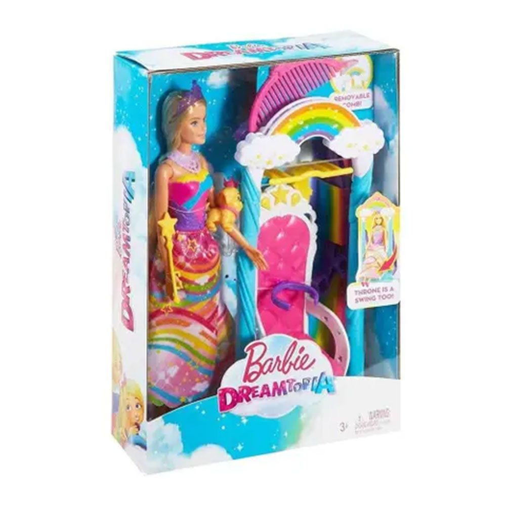 Barbie FJD06 Dreamtopia Gökkuşağı Prensesi Ve Salıncağı Fiyatları