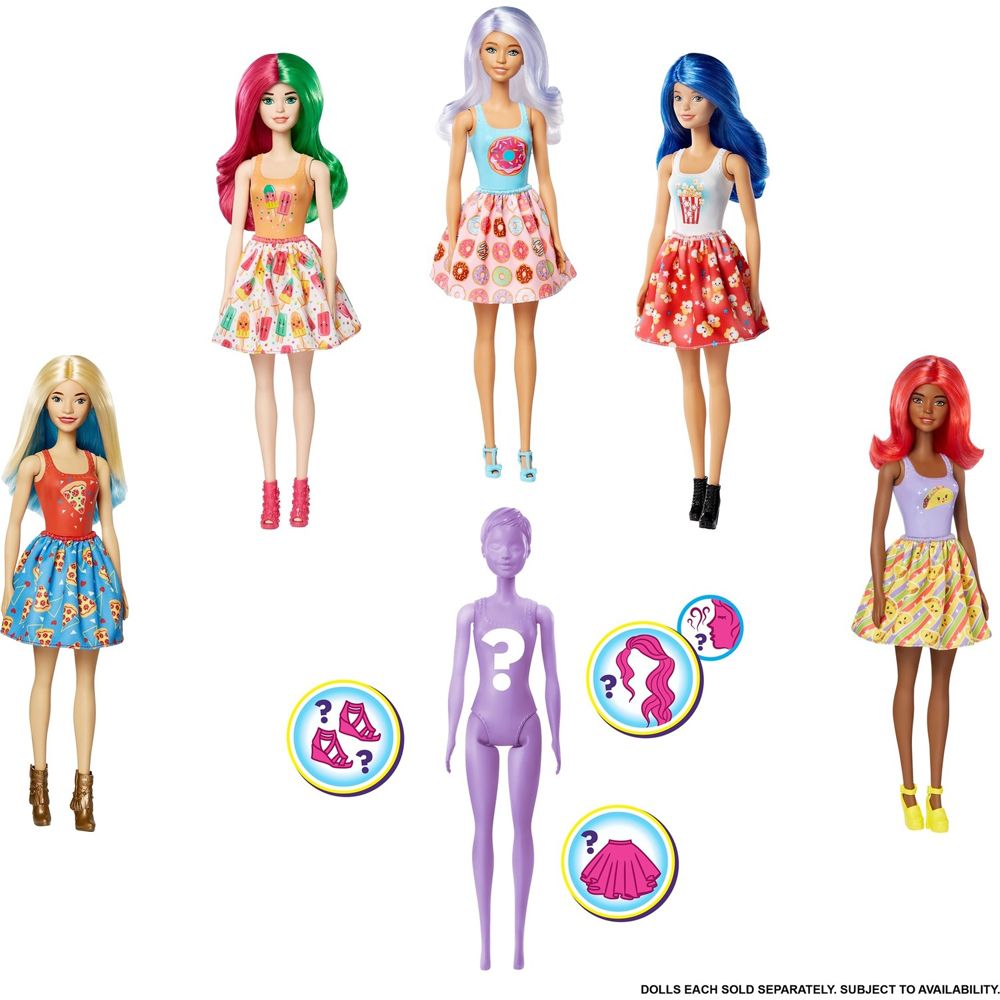 Barbie GTP41 Seri Color Reveal Renk Değiştiren Sürpriz Bebekler