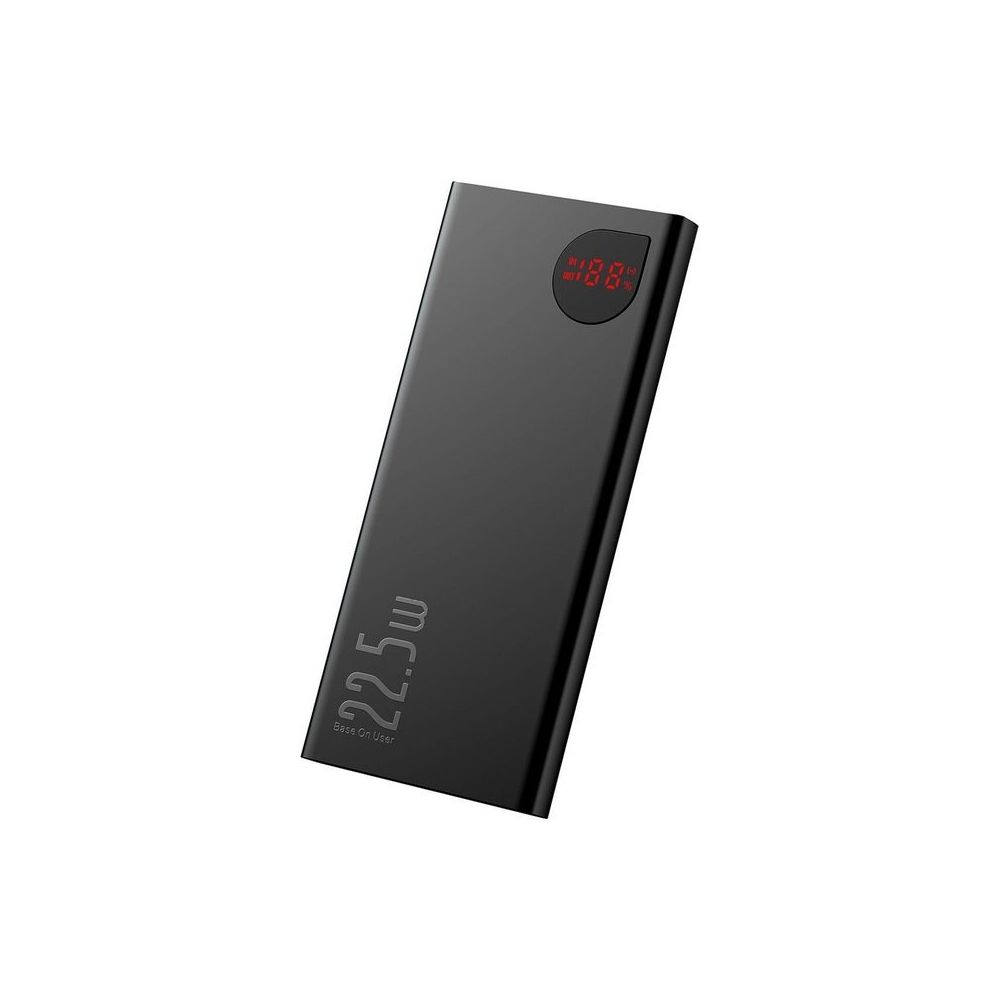 Baseus Adaman 22.5 W 10000 mAh Dijital Ekranlı Mat Metalik Powerbank