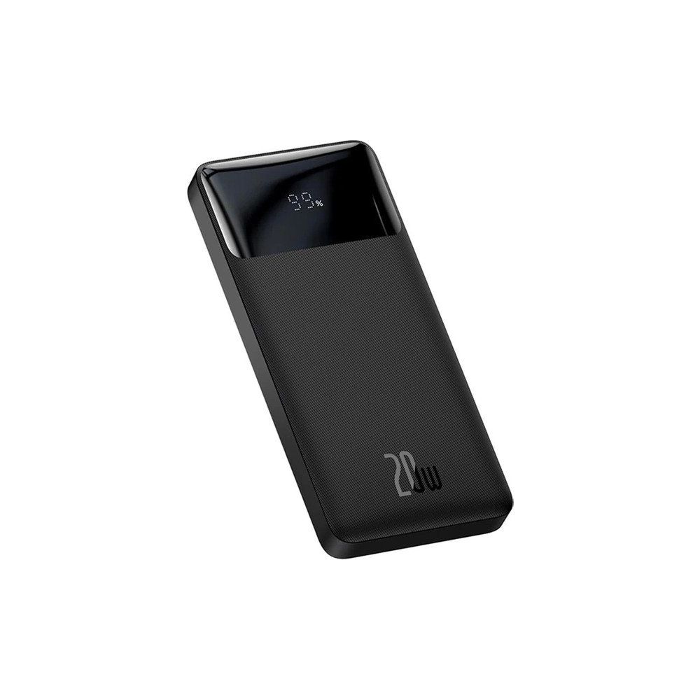 Baseus Bipow 20W Hızlı Şarj 10.000 mAh LED Göstergeli Beyaz Powerbank