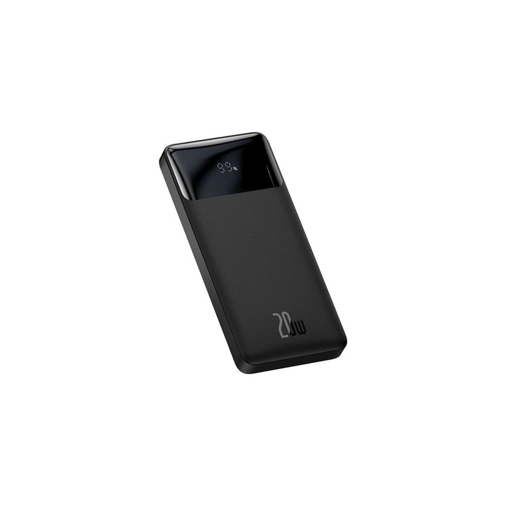 Baseus Bipow 20W Hızlı Şarj 10.000 mAh Led Göstergeli Siyah Powerbank