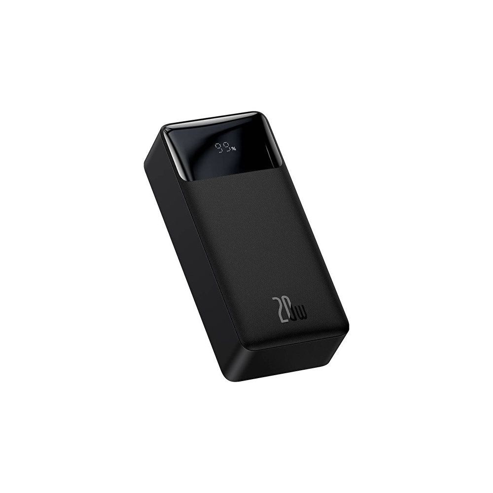 Baseus Bıpow Overseas Edıtıon 30.000 mAh Dıgıtal Dısplay 20W Siyah Powerbank