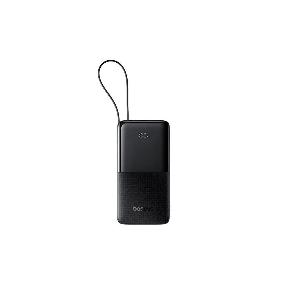 Baseus Bipow Overseas Edition Dijital Ekranlı 20W 20.000 mAh Siyah Powerbank