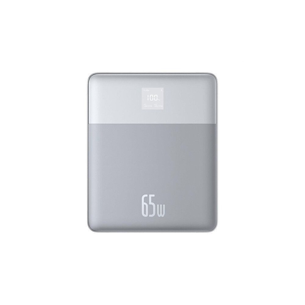 Baseus Blade2 65W 12.000 mAh Dijital Ekranlı PD Gümüş Powerbank