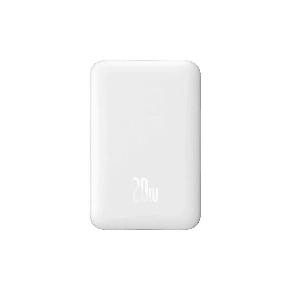 Baseus Magsafe Mini Overseas Edition Wireless 10.000 MAh 20 Watt Beyaz Powerbank