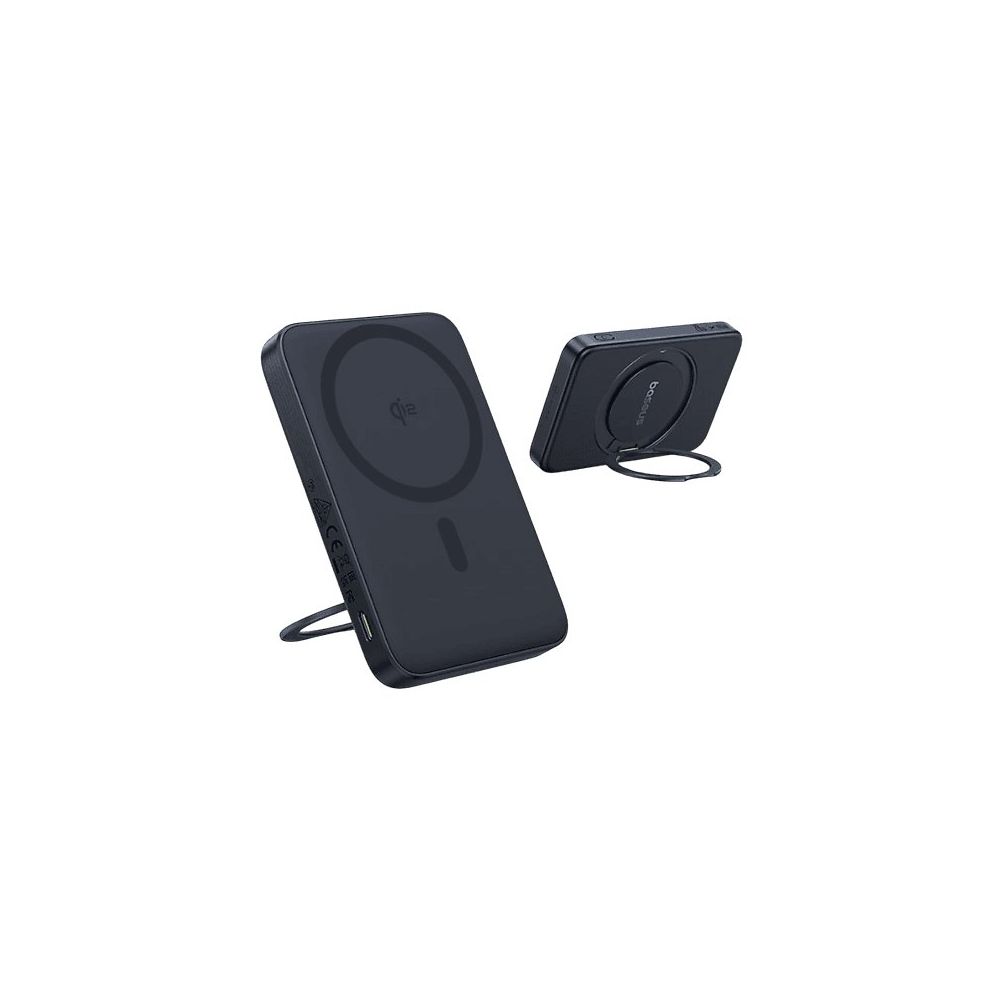 Baseus PicoGo Qi2 Magnetic 5.000 mAh 20W Siyah Powerbank