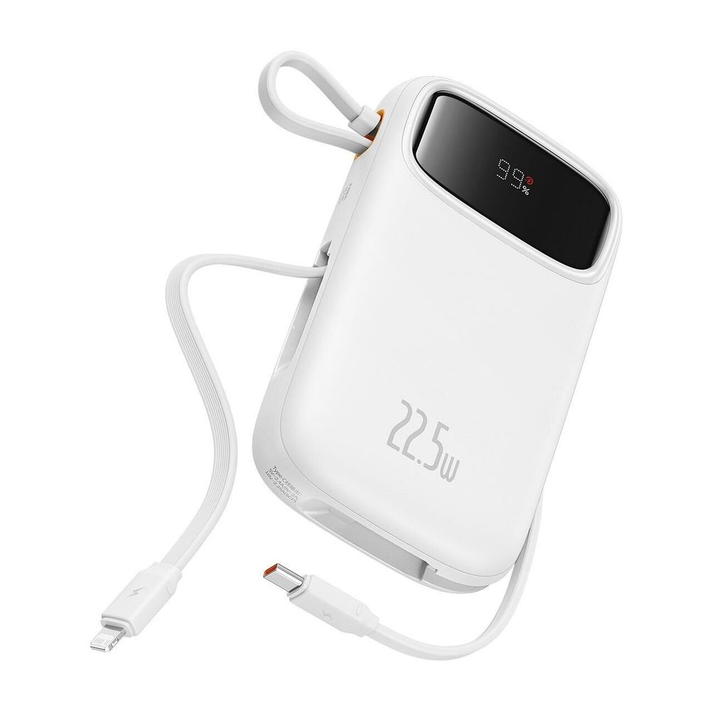 Baseus Q Pow 2 Dijital Ekranlı 22.5W 10.000 mAh Dual Kablolu Powerbank