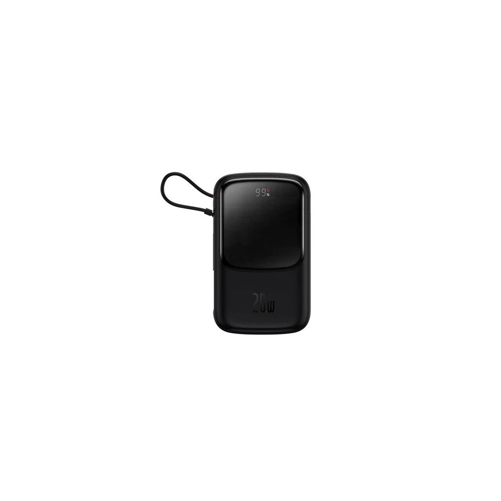 Baseus Qpow Pro 20W 10000 mAh Hızlı Şarj Siyah Powerbank Teşhir Outlet