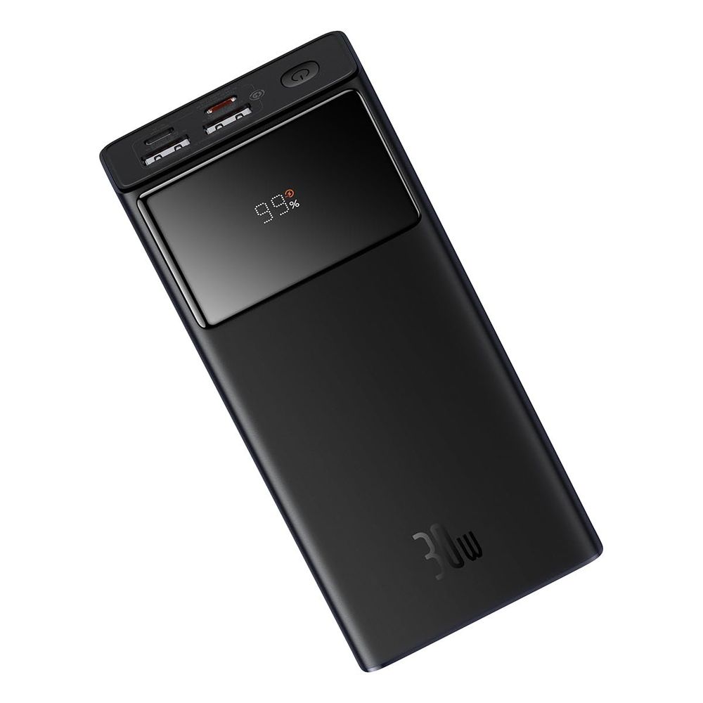Baseus Star-Lord 20.000 mAh Digital Display 30W Siyah Powerbank