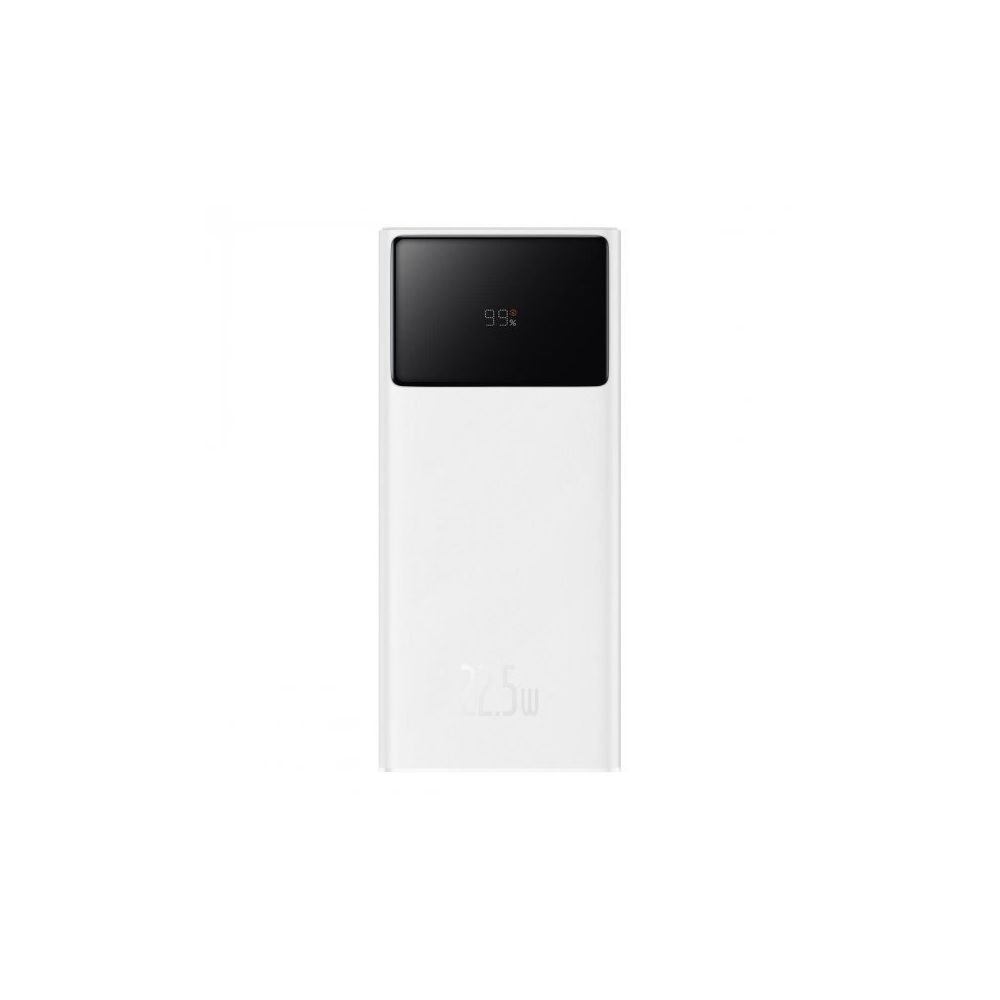 Baseus Star Lord 22.5 W 20.000 mAh Dijital Ekranlı Beyaz Powerbank