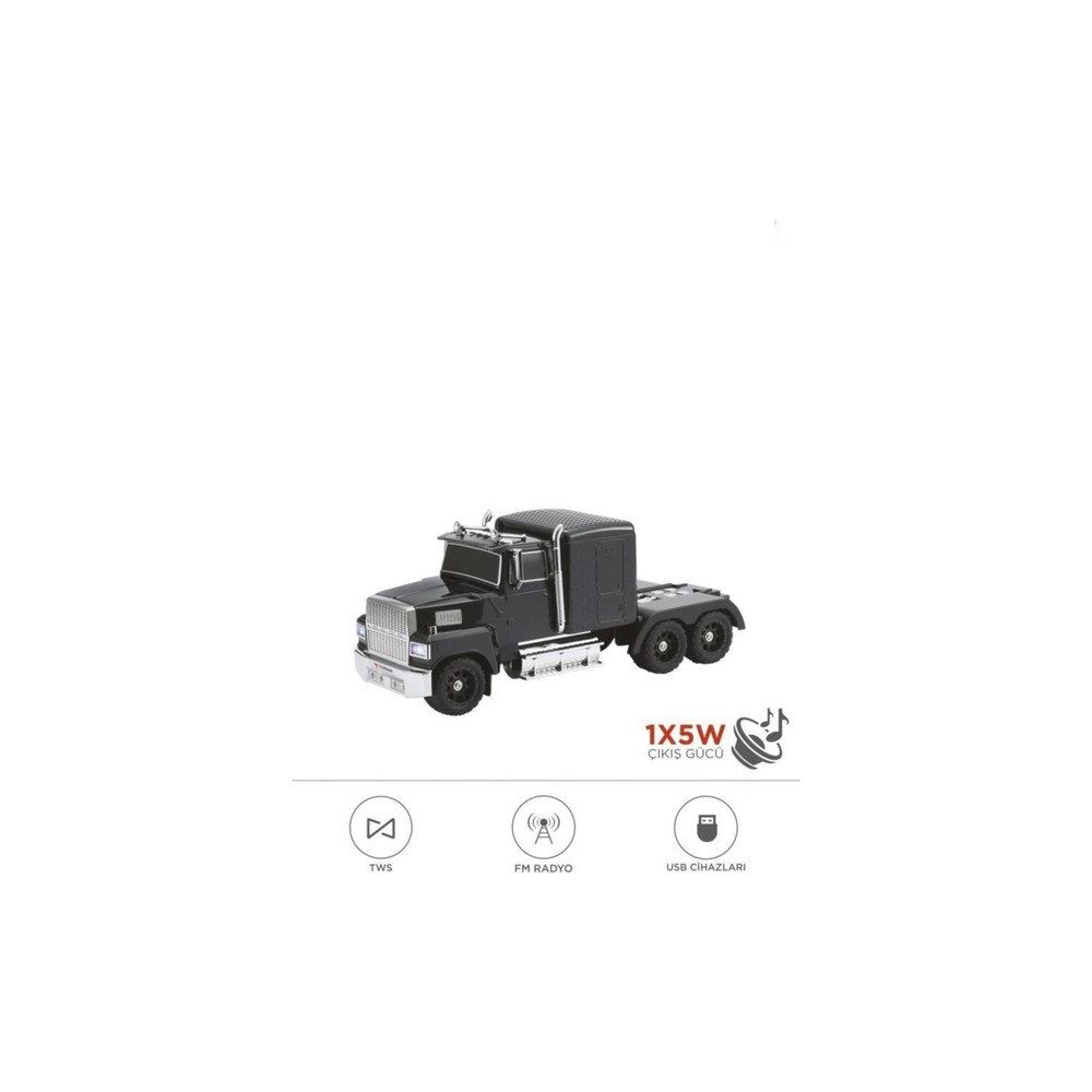 Başkent Tekno D50 Tır Siyah Bluetooth Hoparlör