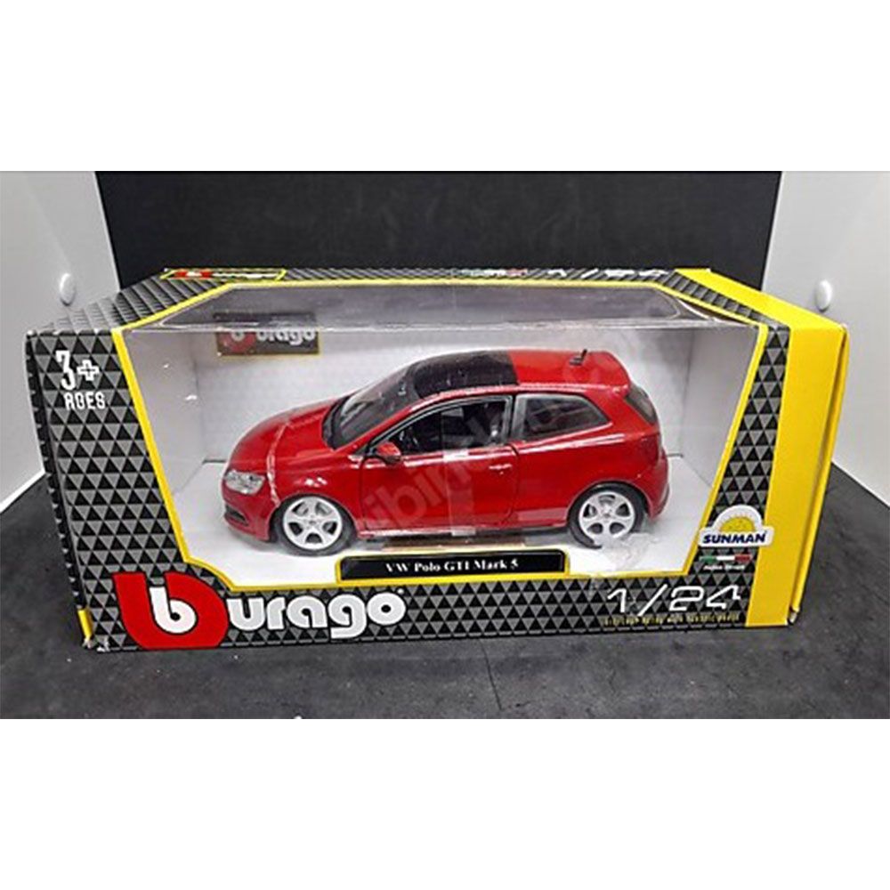 Bburago 1:24 Volkswagen Polo GTI Mark 5 Model Oyuncak Araba