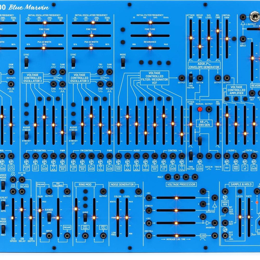 BEHRINGER【2600 BLUE MARVIN】 Behringer 2600 Blue Marvin Analog Synthesizer Fiyatları