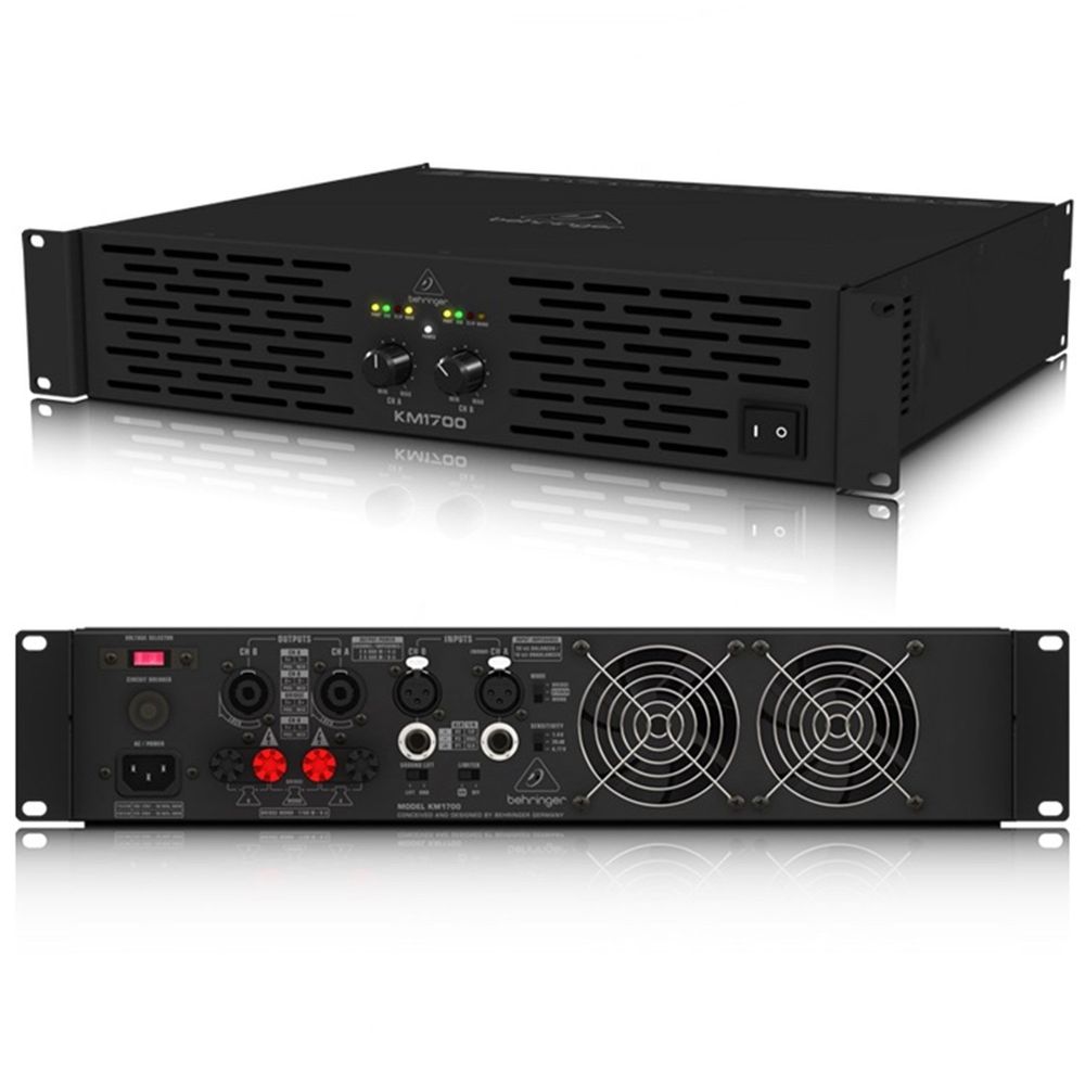 Behringer KM1700 Stereo Güç Amplifikatörü Fiyatları | Cimri