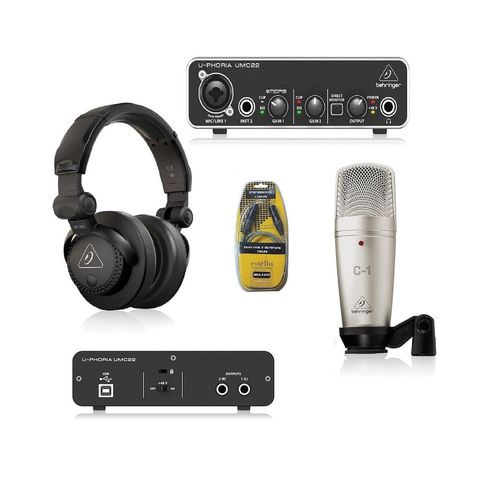 Behringer U-PHORIA Studio Stüdyo Paketi Fiyatları
