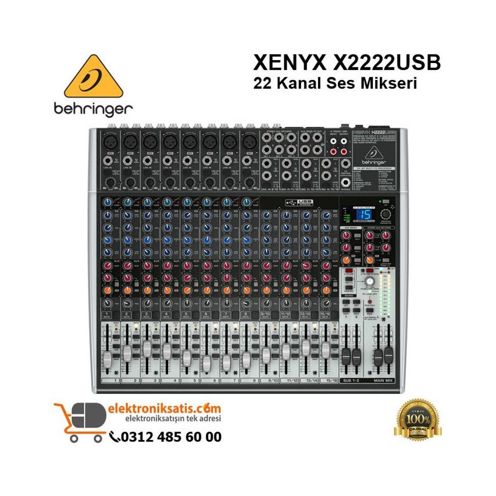 Behringer Xenyx X2222USB Deck Mikser Fiyatları