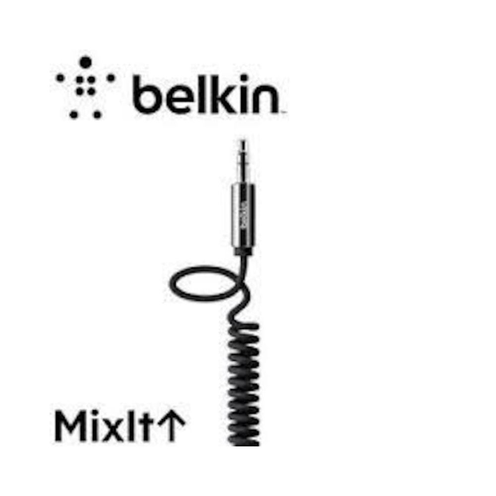 3.5 m 3.5 m aux. Av10126cw06-BLK. Кабель Belkin Mixit Coiled 3.5mm aux Cable.