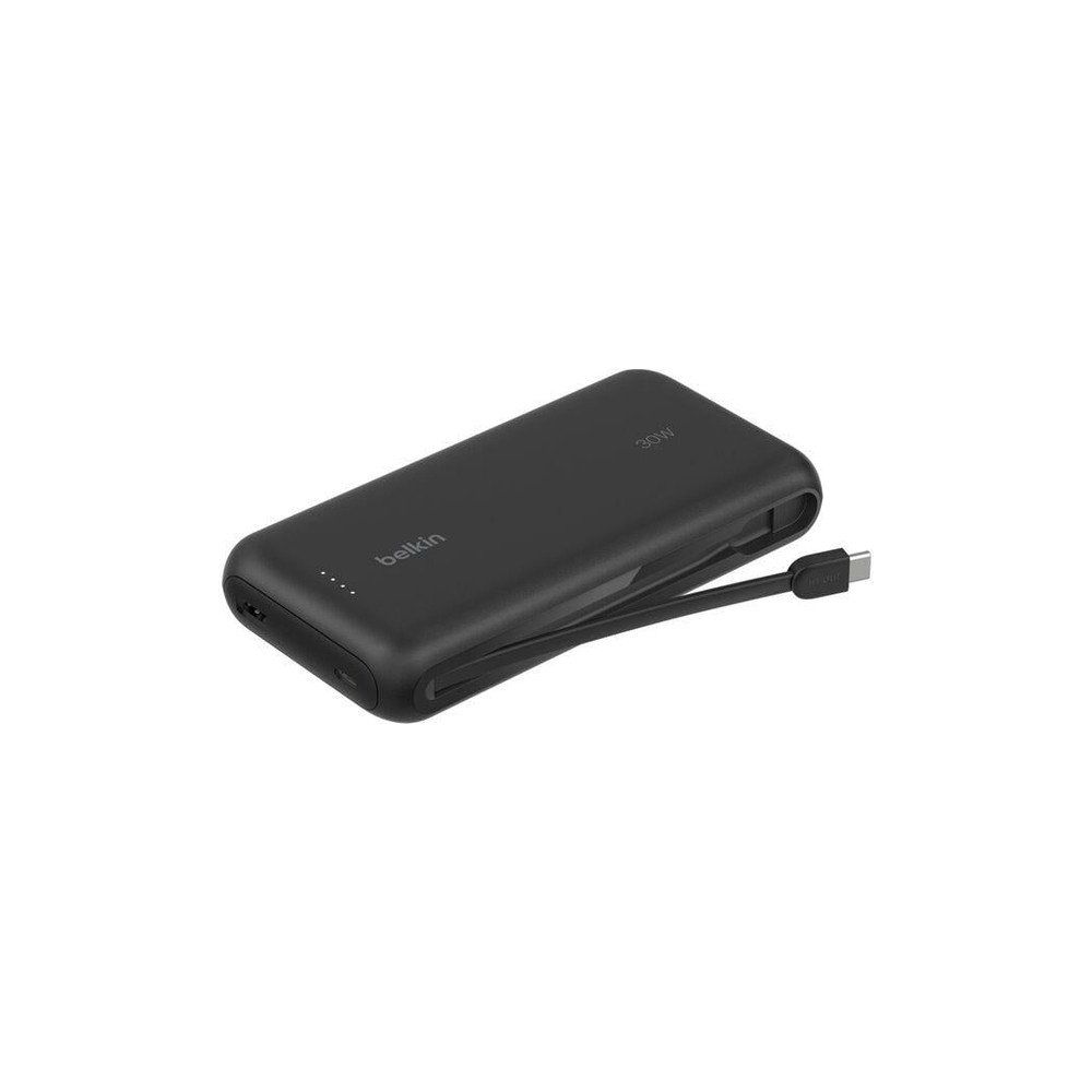 Belkin BPB024HQBK 20.000 mAh 30W Entegre Usb‑C Kabloyla Siyah Powerbank