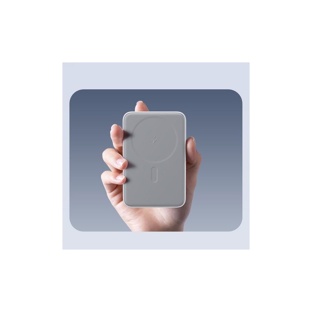Benks MP07 Magsafe Magnetik Ince Tasarımlı 10.000 mAh 15W Beyaz Powerbank