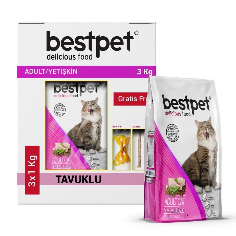 Bestpet Selection 3 Kg Tavuklu Kedi Mamasi Fiyatlari