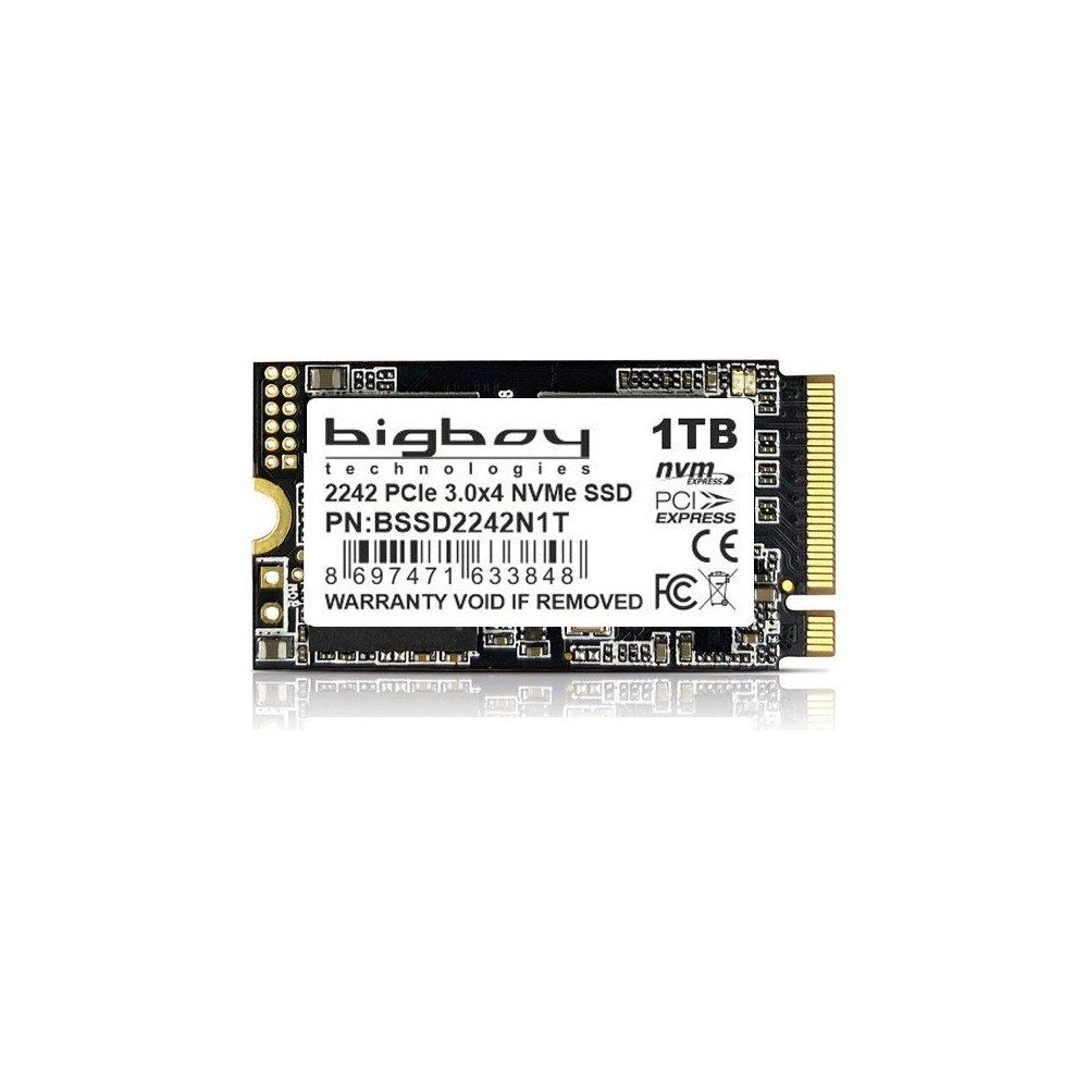 Bigboy BSSD2242N1T 1 TB 2500-1800 Mb/s 22x42 mm PCle 3x2 M2 Nvme SSD