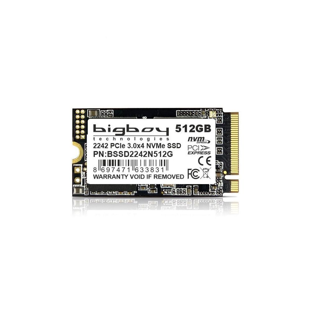 Bigboy BSSD2242N512G 512 GB 2500-1800 Mb/s 22x42 PCle M2 SSD