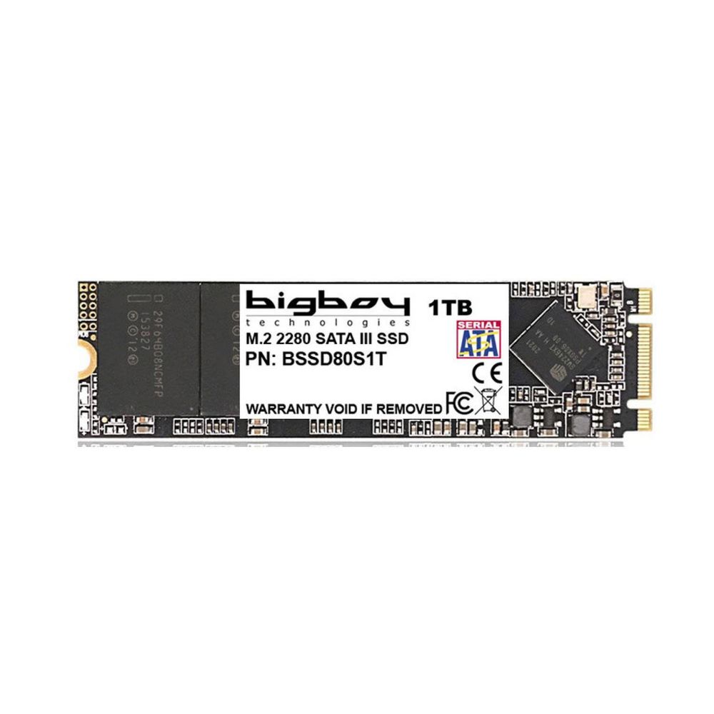 Bigboy BSSD80S1T 1 TB 550-430 MB/s 22x80 M.2 SATA3 Harddisk SSD