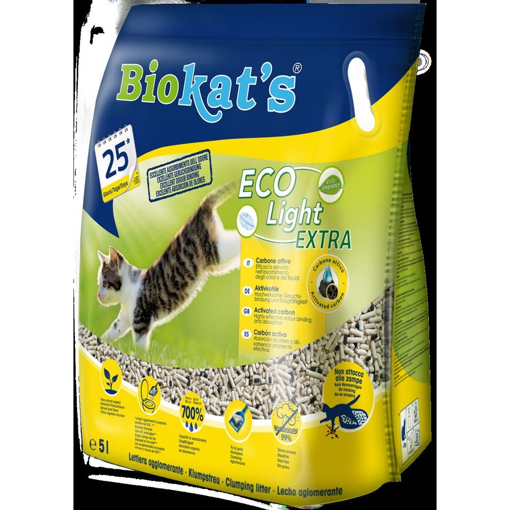 Biokat S Eco Light Extra 5 Lt Aktif Karbonlu Pelet Kedi Kumu Fiyatlari