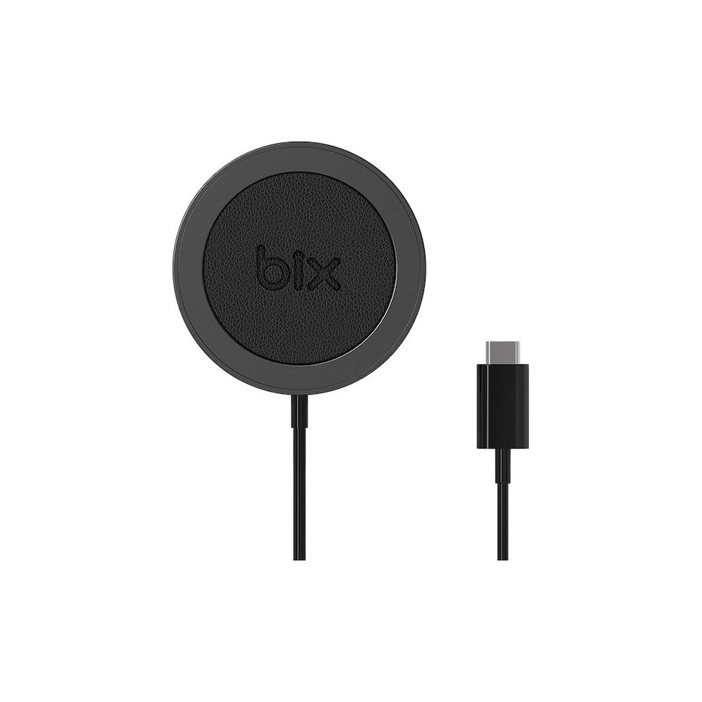 Bix BXMG15 15 Watt Siyah Manyetik Kablosuz Şarj Cihazı