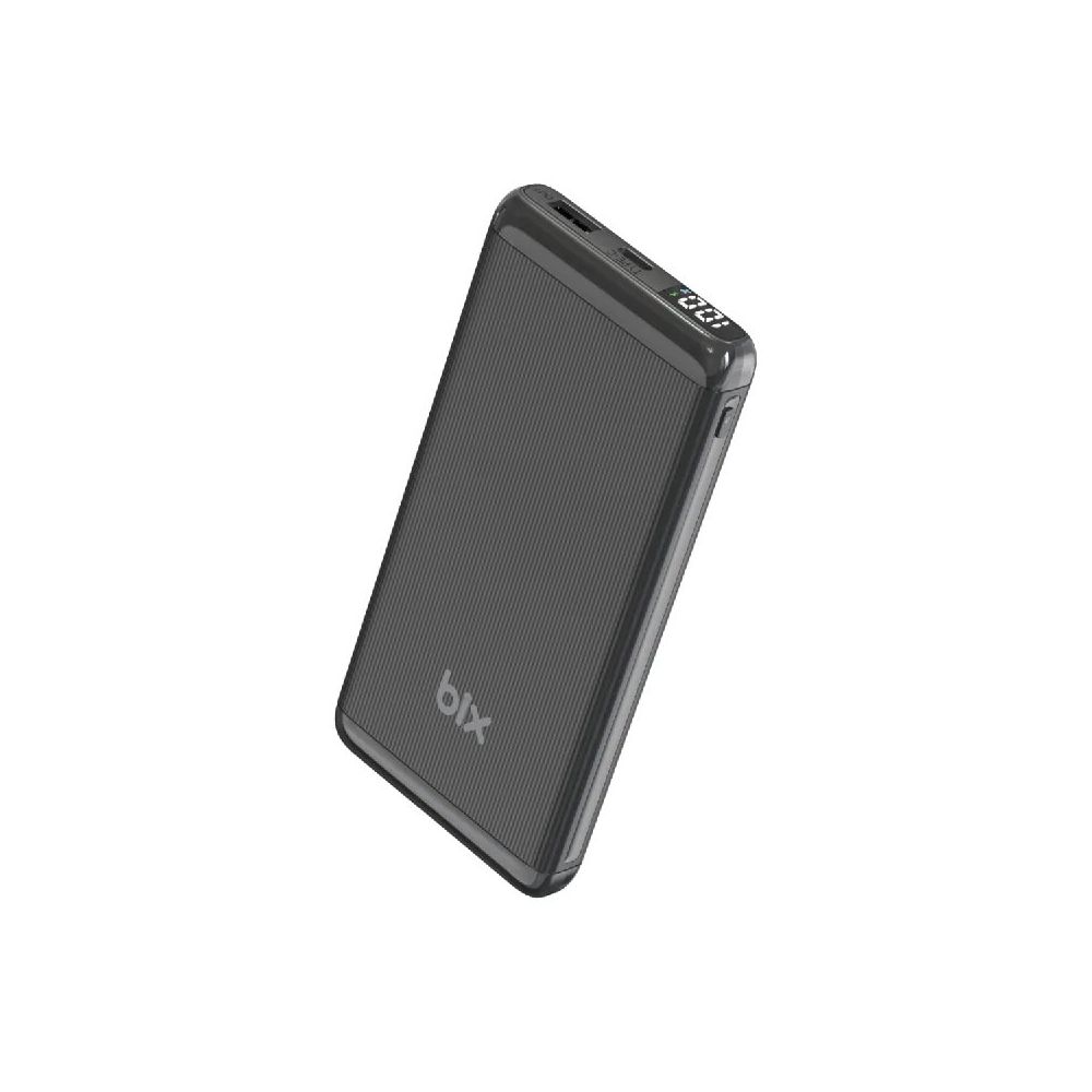 Bix Bxpb11 20w Çift Çıkışlı Led Ekranlı 10.000 mAh Siyah Powerbank