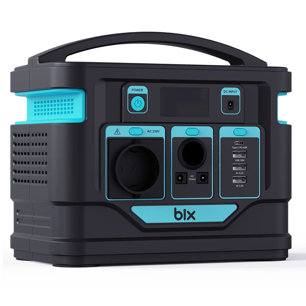 Bix PS80K 296Wh 300W Taşınabilir Güç İstasyonu