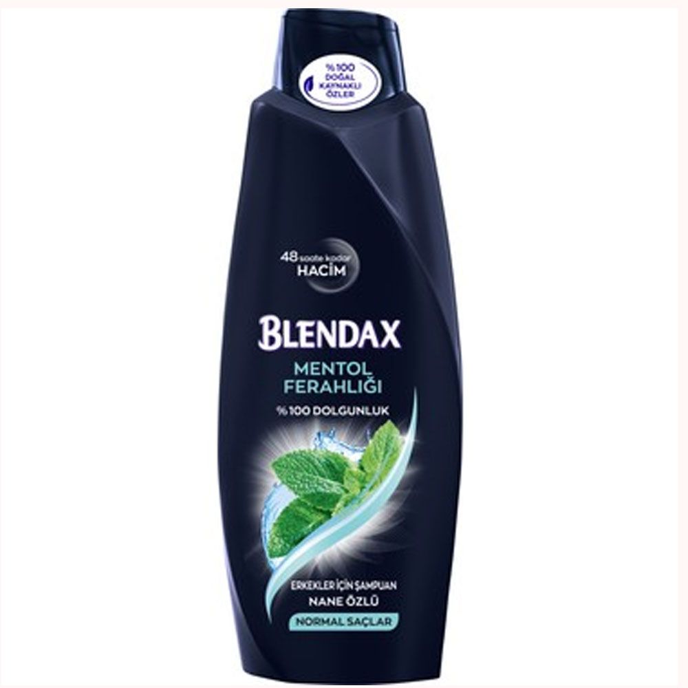BLENDAX MEN ŞAMPUAN 500ML MENTOL FERAHLIĞI NORMAL SAÇLAR