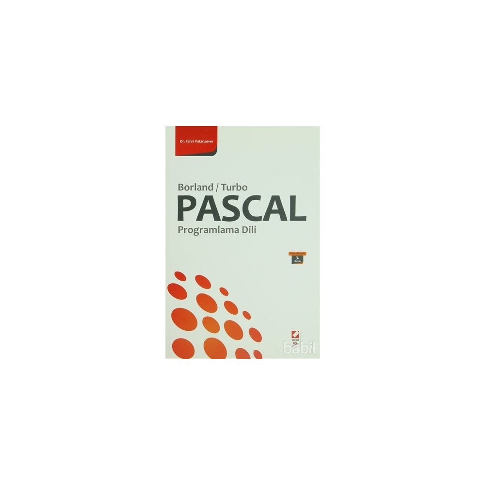 BORLAND / TURBO PASCAL PROGRAMLAMA DILI - FAHRI VATANSEVER