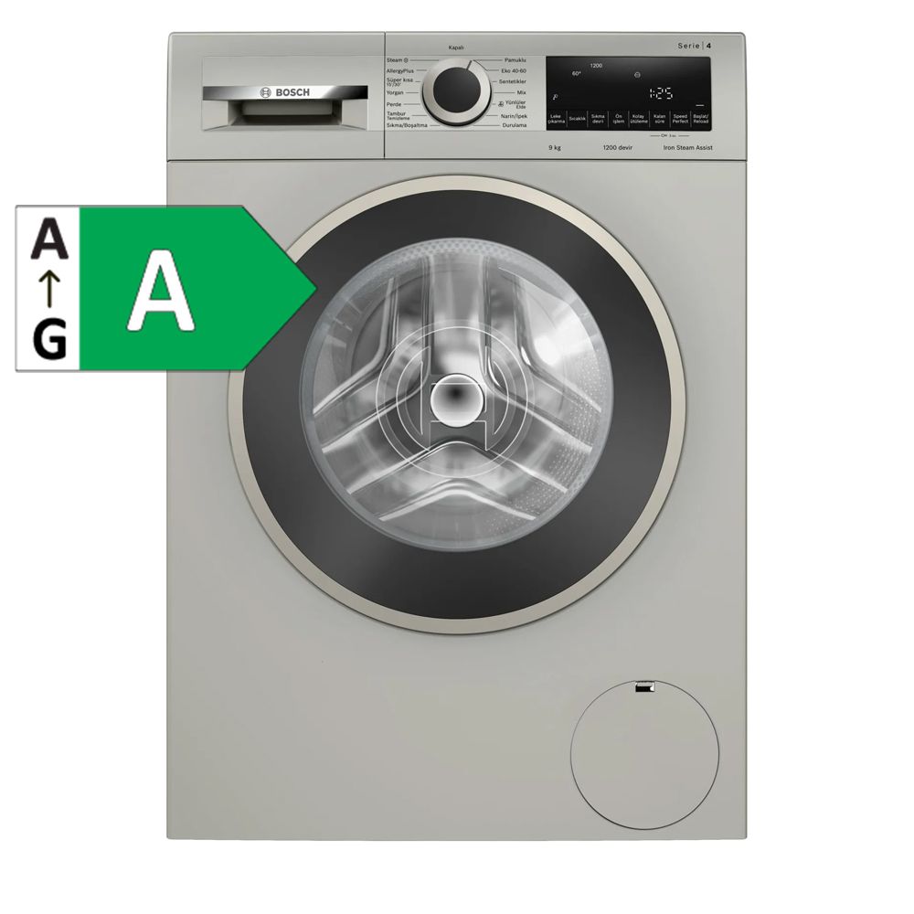 G様依頼品Ⅵ①⑤④②①①②①②② Bosch WGA142ZXTR Gri Çamaşır Makinesi Fiyatları